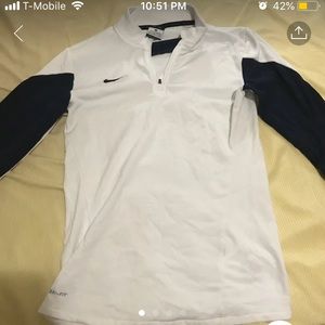 Nike Navy soccer quarter zip
